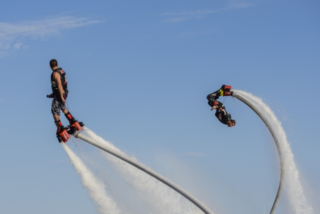  Pirouettes avec le flyboard 